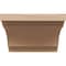 Ekena Millwork 6in. W x 4in. H x 12in. L Pescadero Woodgrain TimberThane Rafter Tail, Primed Tan RFTUR06X04X12PECRCPR - alternate 2
